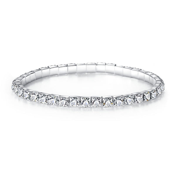 Elastic Rhinestone Bracelet