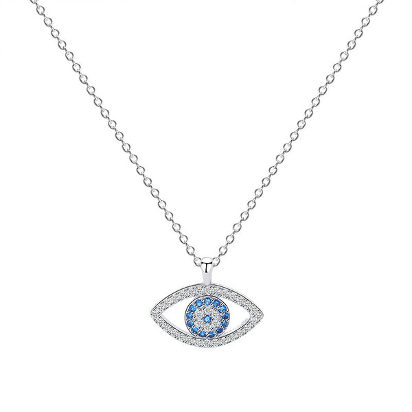 s925 Sterling Silver Evil  Eye Off Pendant