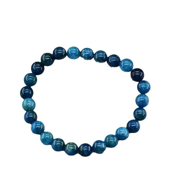 Apatite Bracelet Plain Color Matching Clothing Handmade Beaded