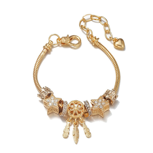 Dreamcatcher Pendant Bracelet
