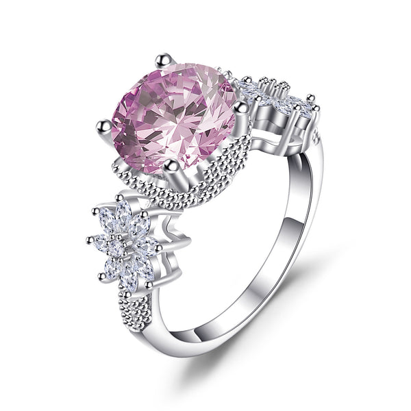 Creative diamond ring Princess ring